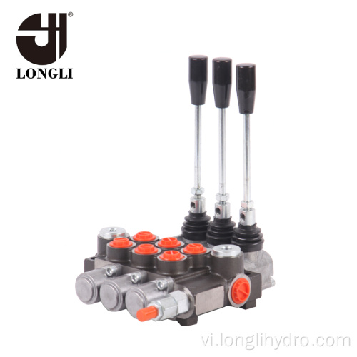 3P40 Thủy lực Monoblock Directional Control Spool Van